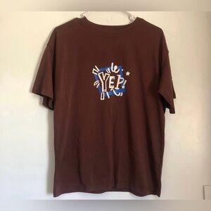 Brown Graphic Tee